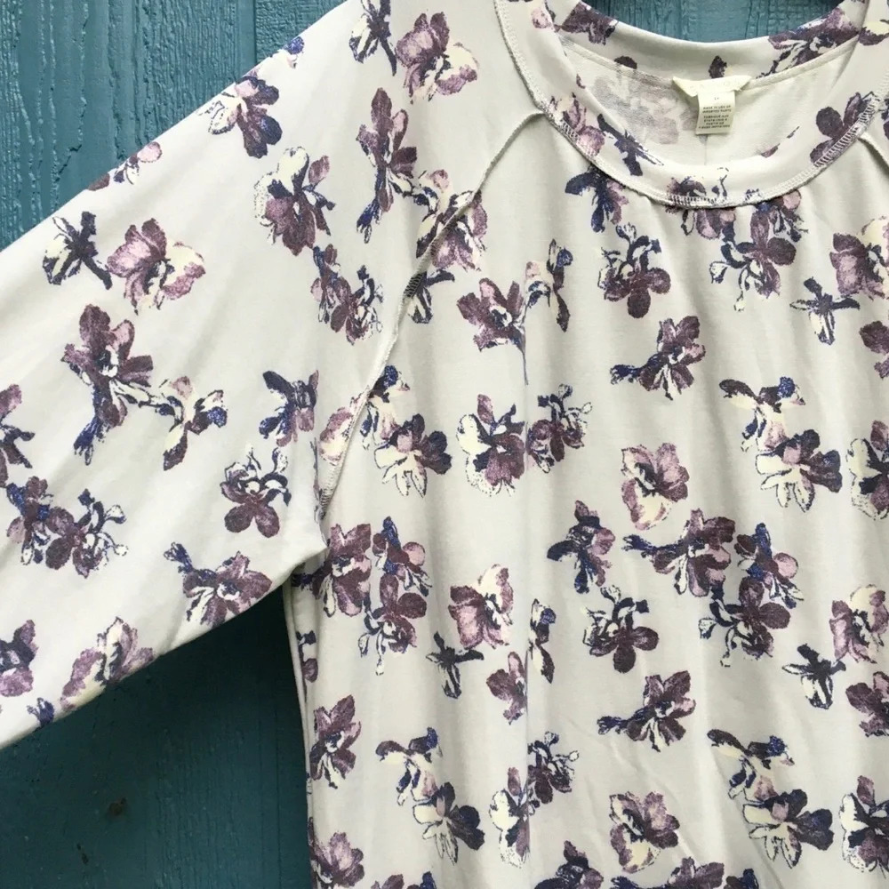 NWT Caslon Long Sleeve Floral Top Plus Size 2X - Picture 5 of 7